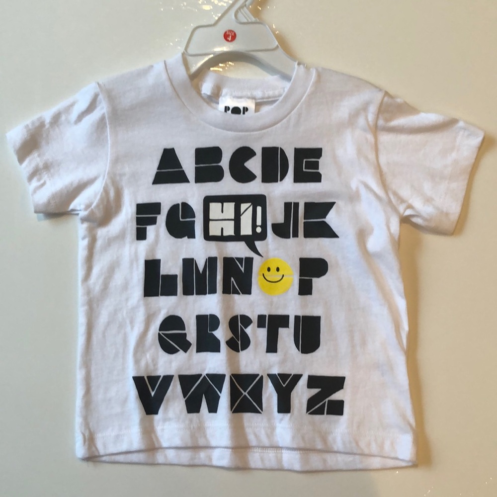 Pop Kids Boy shirt ABC
